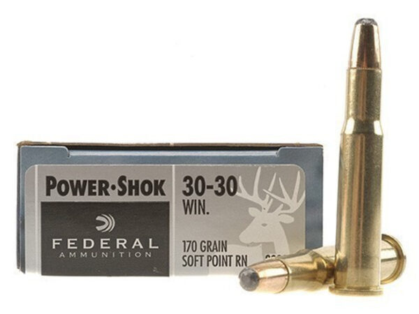 Federal 30-30 WIN 170gr Power-Shok Box of 20